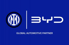 BYD links with Inter Milan FC, 2025, logo